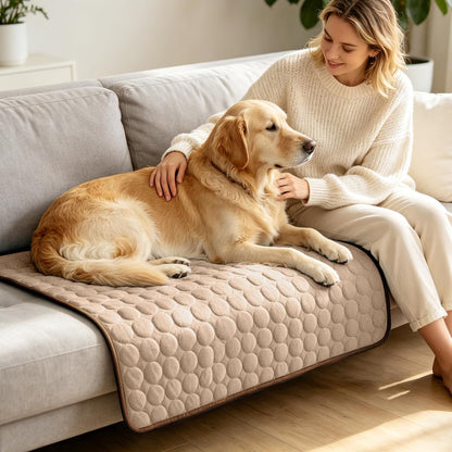 Dog Cooling Mat, Thick & Durable Cooling Mat for Dogs(Q-Max>0.4) | Arc-Chill Tech Washable & Non-Slip Cold Dog Bed Pad-For Pets Kennel, Crate, Sofa, Bed, Floor,Car Seats, Indoor & Outdoor Use